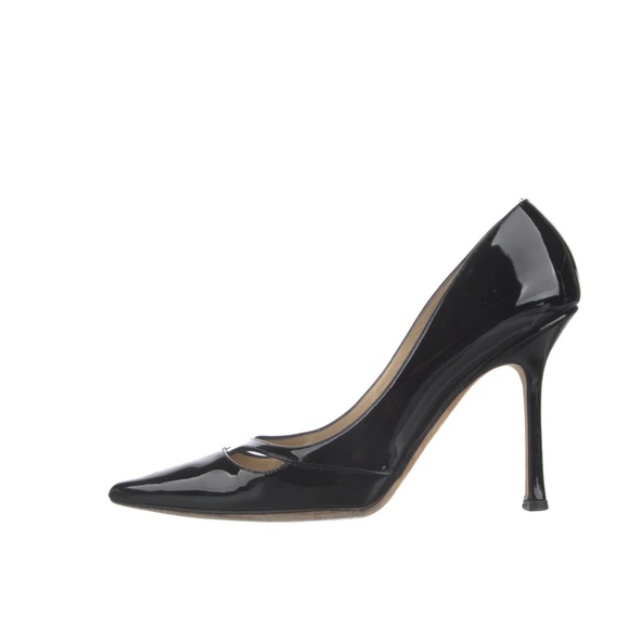 Jimmy Choo authentic patent leather heels with cutouts - Picture 2 of 11